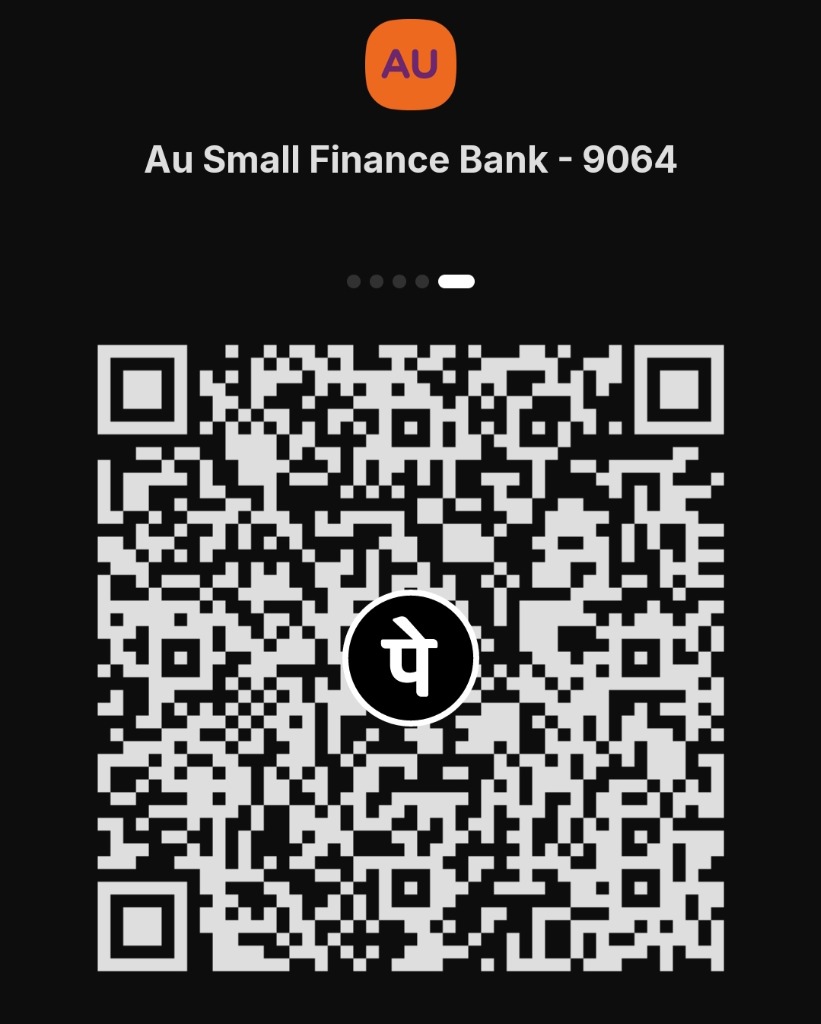 Payment QR Code - AU Small Finance Bank